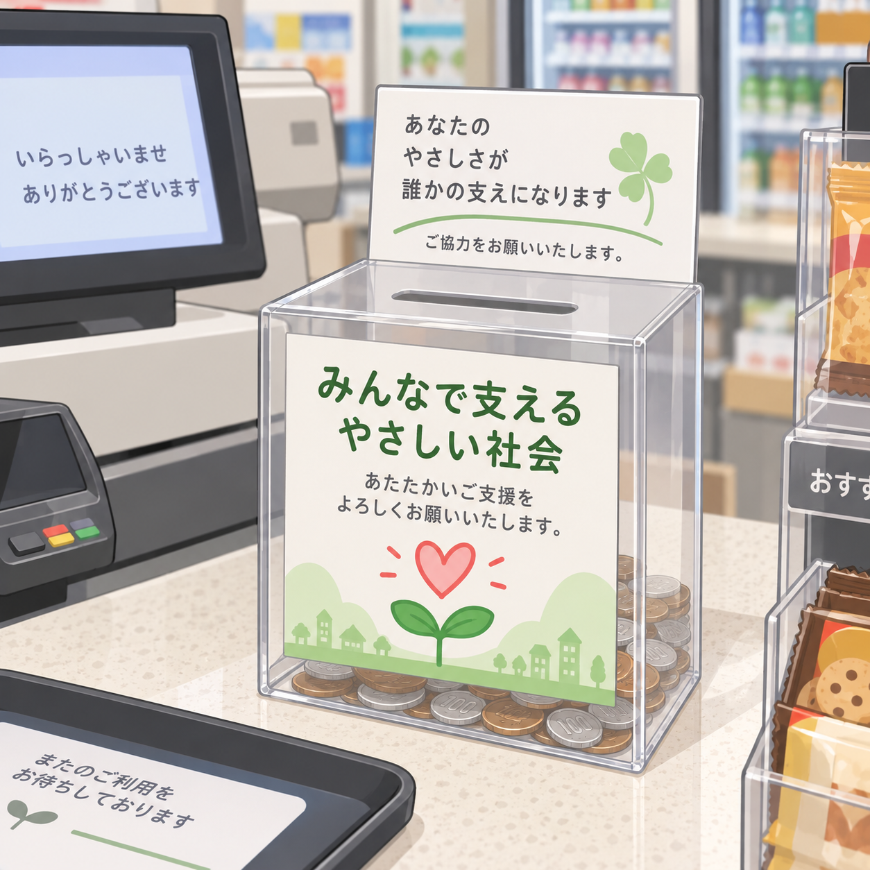 募金箱のイメージ